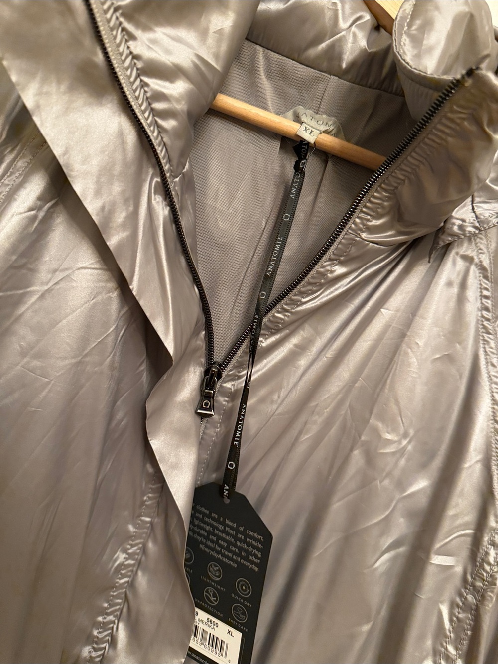 Anatomie Silver Grey Travel Merika Travel Jacket - Picture 6 of 16